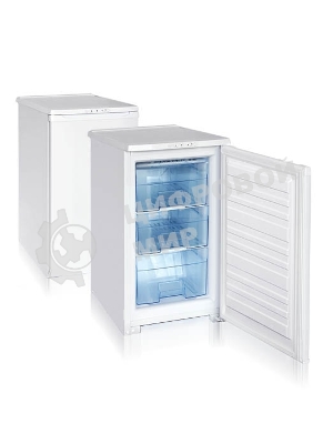 Морозильная камера Бирюса Б-112 белый, 80л, 3 ящика