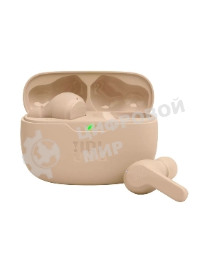 Наушники TWS JBL Wave Beam песочный, внутриканальные, Bluetooth, быстрая зарядка, до 8 ч