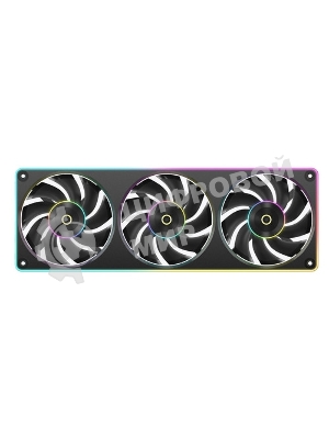 Вентилятор для корпуса Ocypus Sigma F36 BK ARGB, 3x120x120x25mm, 4-PIN PWM, 500-2200 RPM, 36 DBA MAX, FLUID DYNAMIC BEARING