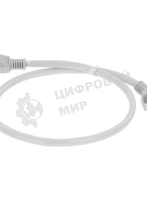 Патч-корд CCA light UTP Гарнизон PC-UTP-5e-0.5-G cat.5e, 0.5м, литой, многожильный серый