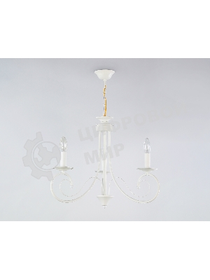 Светильник Ambrella light TR9605/3 WH белый E14/3 max 40W D560*650