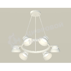Светильник Ambrella light XB9191100/6 SWH/FR белый песок/белый матовый GX53 (C9191, N8140)