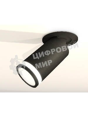 Светильник Ambrella Light XM6323221 SBK/FR черный песок/белый матовый MR16 GU5.3 (A2242, C6323, N6221)