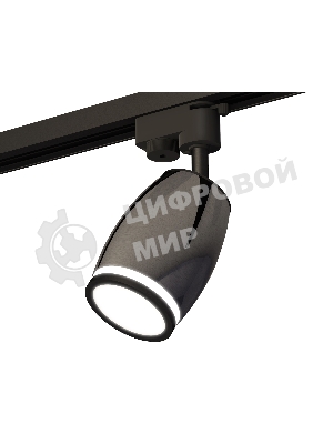 Светильник Ambrella light XT1123011 DCH/SBK/FR черный хром/черный песок/белый матовый MR16 GU5.3 (A2521, C1123, N7121)