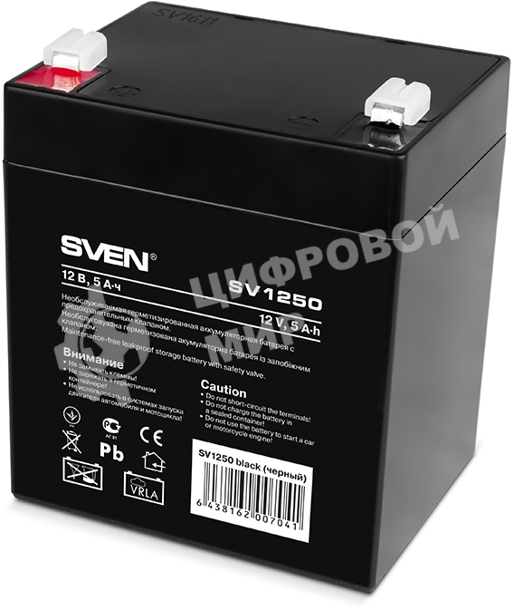 Батарея для ИБП Sven SV1250 (12V 5Ah)
