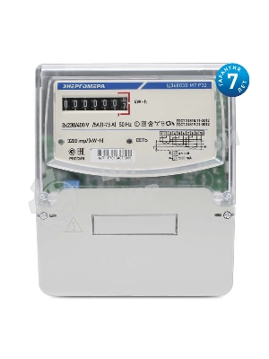 Счетчик ЦЭ-6803В 1 3ф 5-60А 230В 1 класс точн. 1 тариф. 4пр М7Р32 щиток или DIN-рейка Энергомера 101003001011073