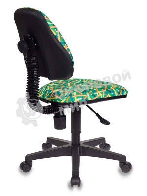 Кресло Бюрократ KD-4/PENCIL-GN зеленый, ткань, 120 кг