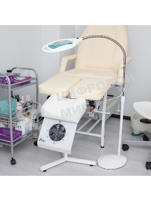 Лупа напольная Rexant, 3D, с подсветкой 42 LED, белая 31-0512