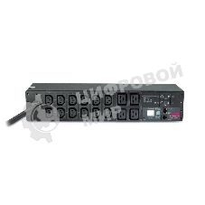 Блок распределения питания APC Rack PDU, Metered, 2U, 32A, 230V, (12) C13 & (4) C19