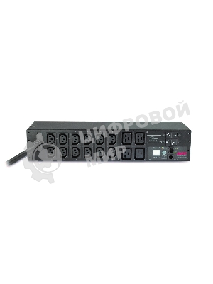 Блок распределения питания APC Rack PDU, Metered, 2U, 32A, 230V, (12) C13 & (4) C19