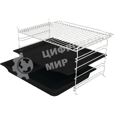 Духовой шкаф электрический Gorenje BOS67371SYB черный, встраиваемый