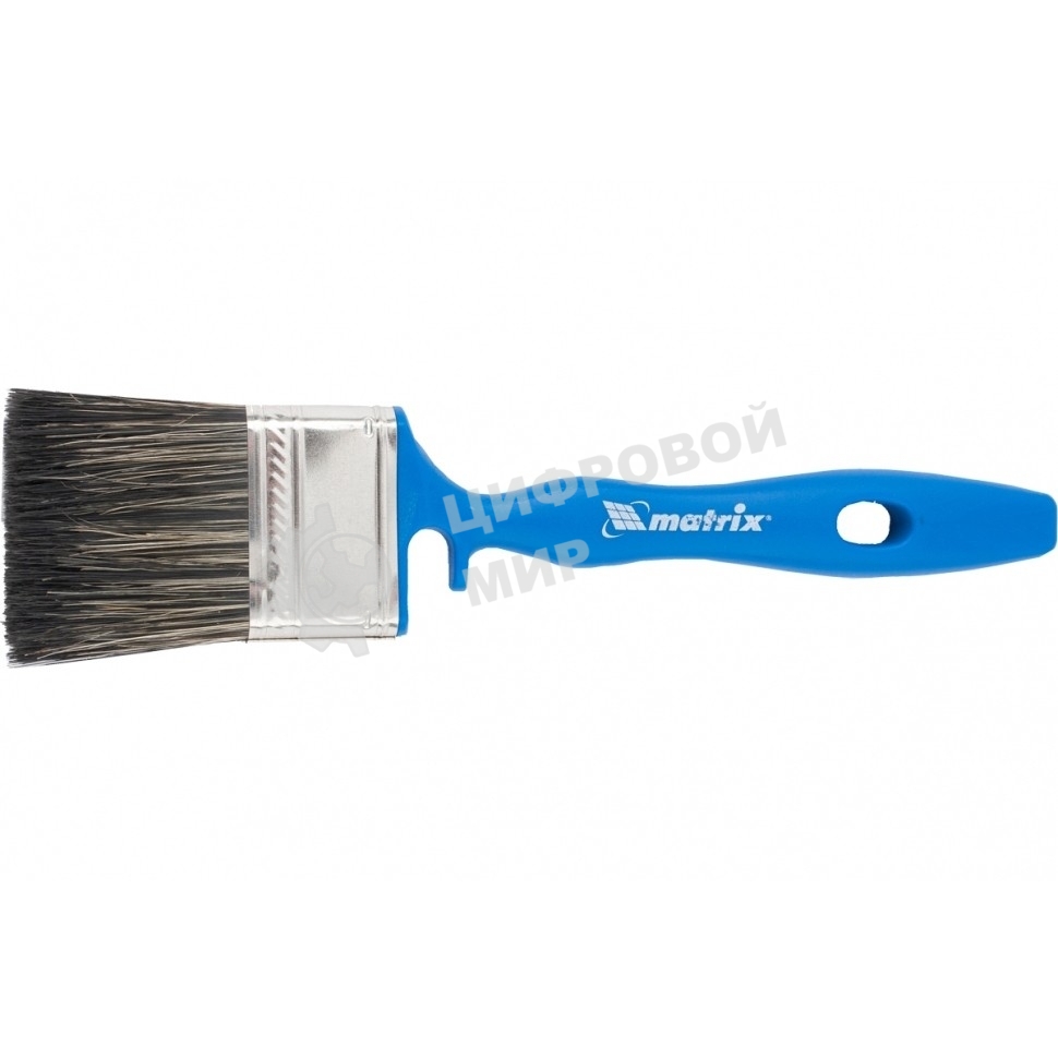 Кисть флейцевая Matrix для водных красок, 50х15 мм, смешанная щетина, пластиковая рукоятка