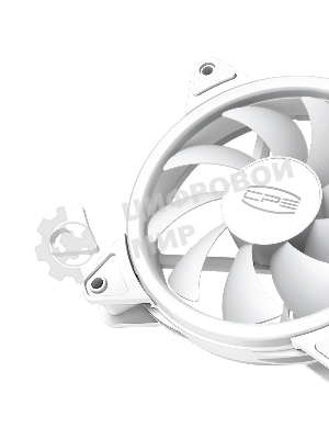 Вентилятор для корпуса PCCooler F3 T120 ARGb белый, 120 мм, 1800 об/мин, 21.6 дБ, 4 pin