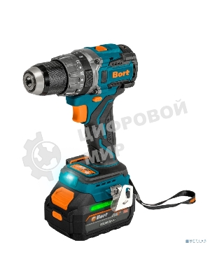 Дрель-шуруповерт Bort BAB-21U, 18 В, 4 Ач, 100 Нм, бесщеточный