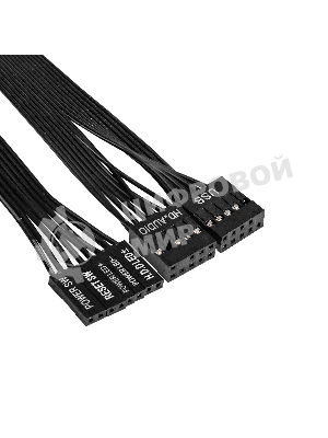 Компьютерный корпус Minitower ExeGate BAA-308-AAA350 (mATX, БП AAA350 с вент. 8см, 2хUSB, HD Audio, черный)