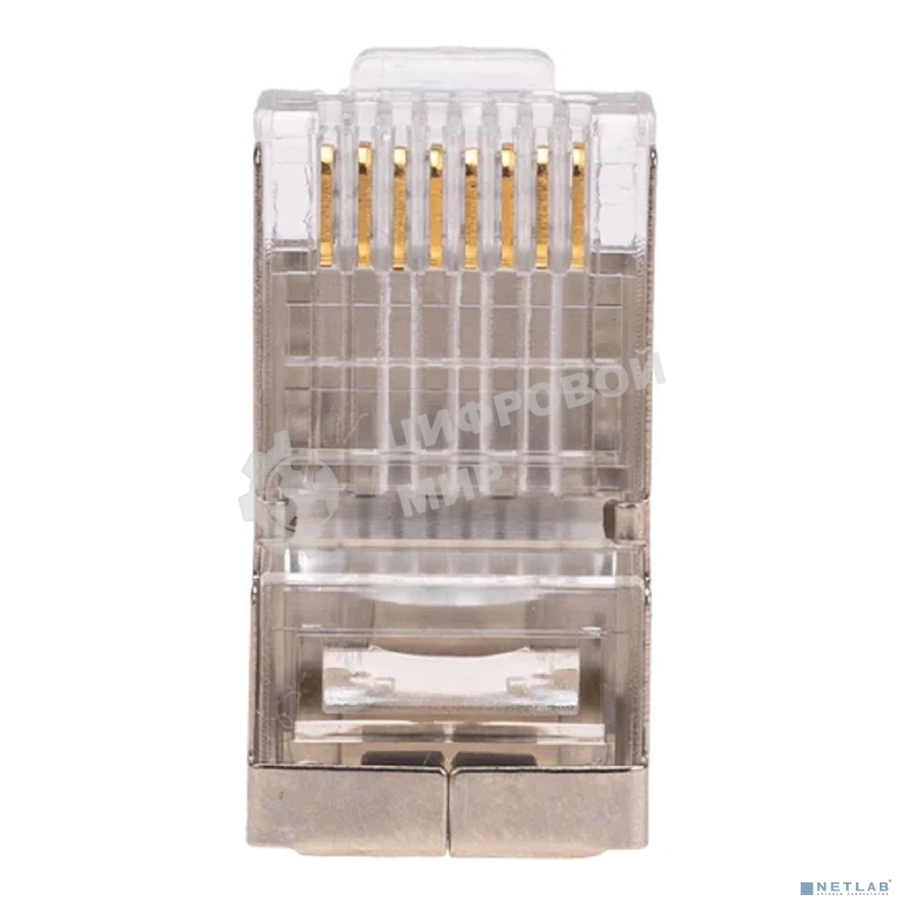 Разъем сквозной RJ-45(8P8C) Rexant под витую пару, FTP, CAT 6 (Упаковка 100 шт)
