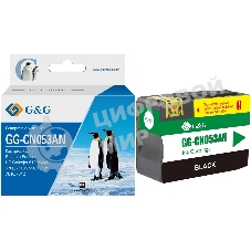 Картридж струйный G&G GG-CN053AN №932XL, черный (40мл) для HP Officejet 6100/6600/6700/7110/7510