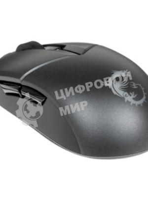 Мышь проводная MSI Clutch GM11 черный, 5000 dpi, USB, кнопки - 6