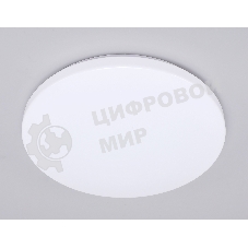 Потолочный светодиодный светильник Ambrella light FZ1006 WH белый 10W 6400K D210*55 (Без ПДУ)