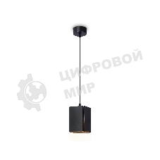 Светильник подвесной TN5125 BK черный E27 max 40W 80*80*1150