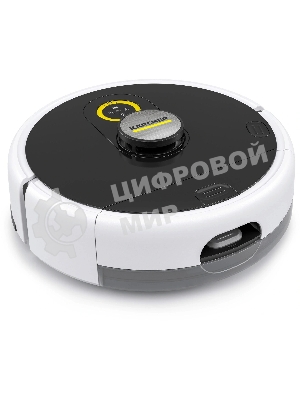 Робот-пылесос Karcher RCF 3 белый/черный, 5200 мAч Li-Ion, уборка сухая/влажная, пылесборник контейнер 0.12 л