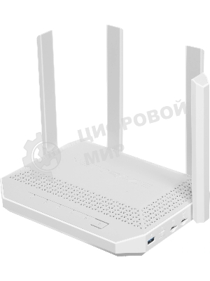 Гигабитный интернет-центр Netcraze Hopper 4G+ (NC-2312) с модемом 4G+, двумя слотами для SIM-карт, Mesh Wi-Fi 6 AX3000, 5-портовым Smart-коммутатором и многофункциональным портом USB 3.0