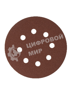 Круг абразивный Сибртех на ворсовой подложке под 