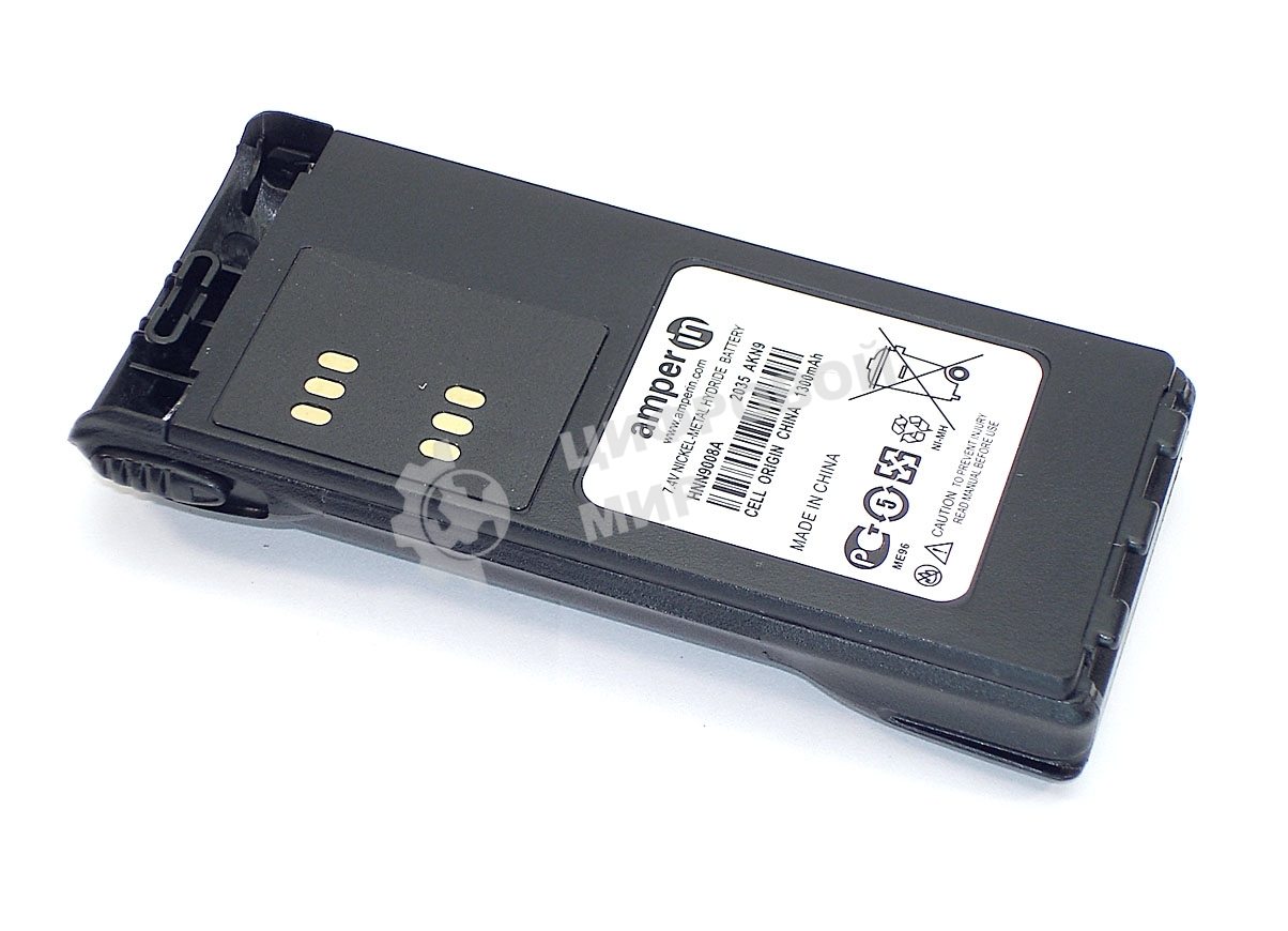 Аккумулятор Amperin для Motorola GP340 HT750 HT1200 (HNN4001) 1300 mAh 7.4V Ni-Mh