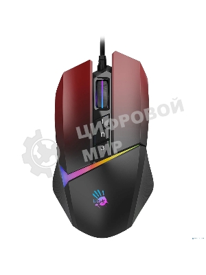 Мышь проводная A4Tech Bloody W60 Max красный оптическая (10000dpi) USB (10but)