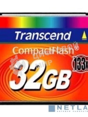 Флеш карта CF 32Gb Transcend TS32GCF133 w/o adapter