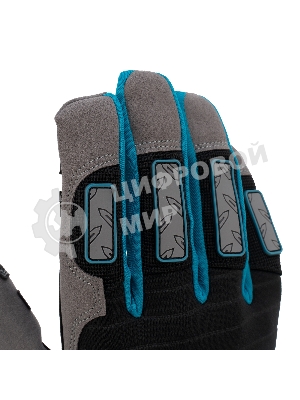 Перчатки универсальные Gross усиленные, с защитными накладками, DELUXE, размер M (8)