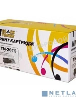 Расходные материалы Hi-Black TN-2075 Тонер-картридж Hi-Black для Brother 2030/2040/2070, 2500 стр.