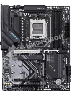 Материнская плата Gigabyte X870 GAMING WIFI6, AM5, AMD X870, 4xDDR5, 4xSATA, 3xM.2, 1xPCIe 5.0 x16, 2xPCIe 3.0 x1, 1xHDMI, 2xUSB-C (DisplayPort Alt Mode), 1x2.5Gb LAN, Wi-Fi 6, Bluetooth 5.3, 2xUSB-C 40Gbps, 1xUSB-A 10Gbps, 3xUSB-A 5Gbps, 4xUSB-A 2.0, 3x3.5 мм, 7.1, ATX