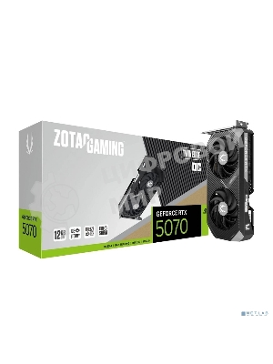 Видеокарта Zotac PCI-E 5.0 RTX 5070 TWIN EDGE OC NVIDIA GeForce RTX 5070 12Gb 192bit GDDR7 2542/28000 HDMIx1 DPx3 HDCP Ret