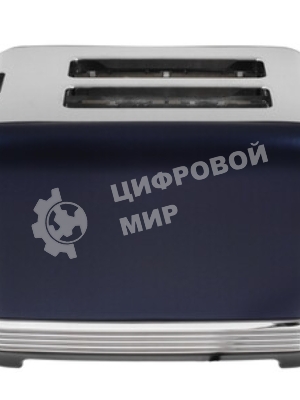 Тостер BQ T1000 синий, 1000 Вт, 2 слота