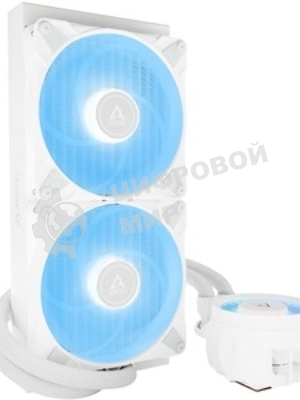 Система жидкостного охлаждения Arctic Liquid Freezer III 280 белый, 140 мм, алюминий/медь, 2800 об/мин, 26 дБ, 4 pin, 260 Вт
