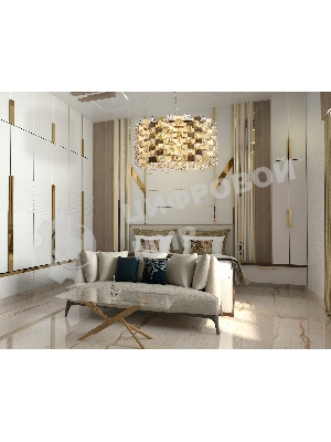 Люстра Ambrella light LH41003/12 BS/CL латунь/прозрачный E14*12 max 40W D540*290