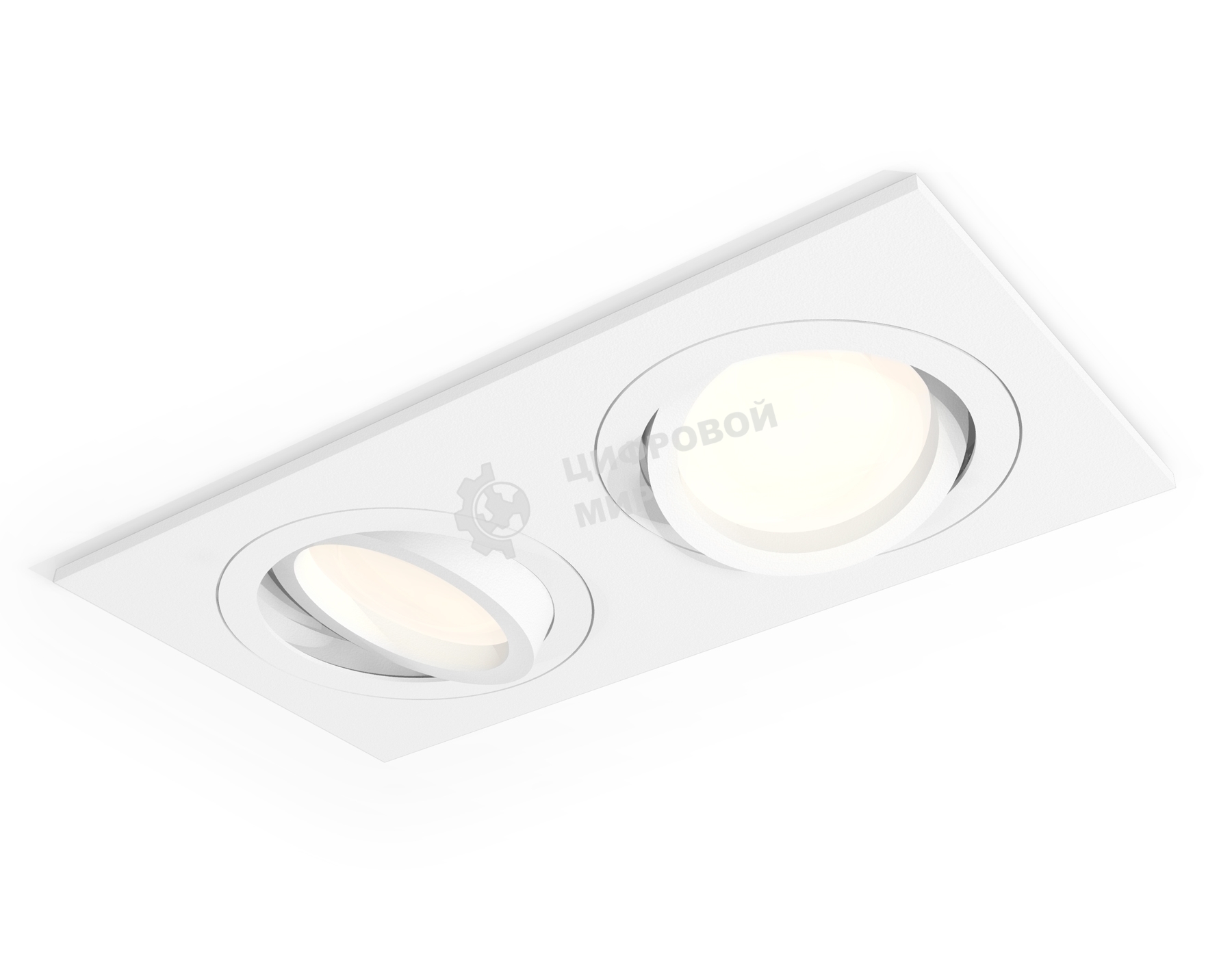 Комплект встраиваемого поворотного светильника Ambrella light XC7635080 SWH белый песок MR16 GU5.3 (C7635, N7001)