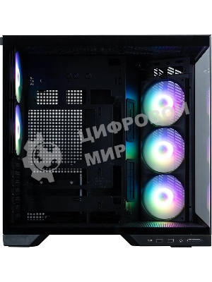 Корпус ZALMAN D50, ATX, BLACK, WINDOW, 2x3.5