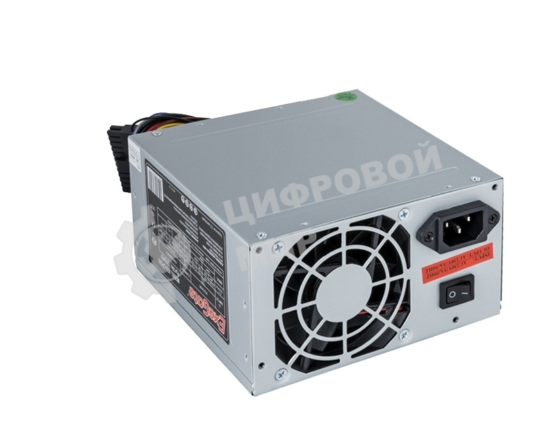 Блок питания ExeGate CP500 (EX219457RUS-S), 500Вт, 80мм, серебряный