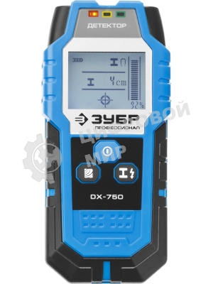 Металлоискатель Зубр 45260дисплей автокалибровка металл100мм проводка50мм дерево20мм