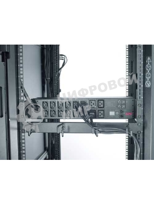 Блок распределения питания APC Rack PDU, Metered, 2U, 32A, 230V, (12) C13 & (4) C19
