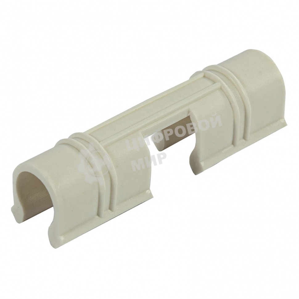 Зажим для крепления пленки к каркасу парника Palisad, d-12 мм, 20 шт, белый