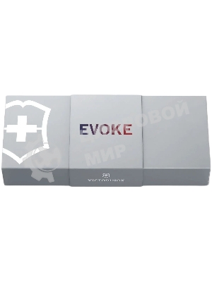 Нож перочинный Victorinox Evoke Alox (0.9415.D221) 136мм 5функц. синий/красный подар.коробка