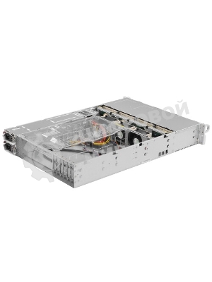 Корпус Supermicro CSE-826BAC4-R920LPB, 2U, 8 x SAS3 & 4 x hybrid NVMe 3.5 bays