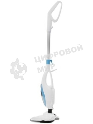 Швабра паровая Kitfort KT-1004-1 1500Вт голубой/белый