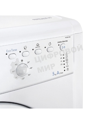 Стиральная машина Indesit EWSB 5085 BK CIS белый, загрузка фронтальная 5 кг, 800 об/мин., класс: А