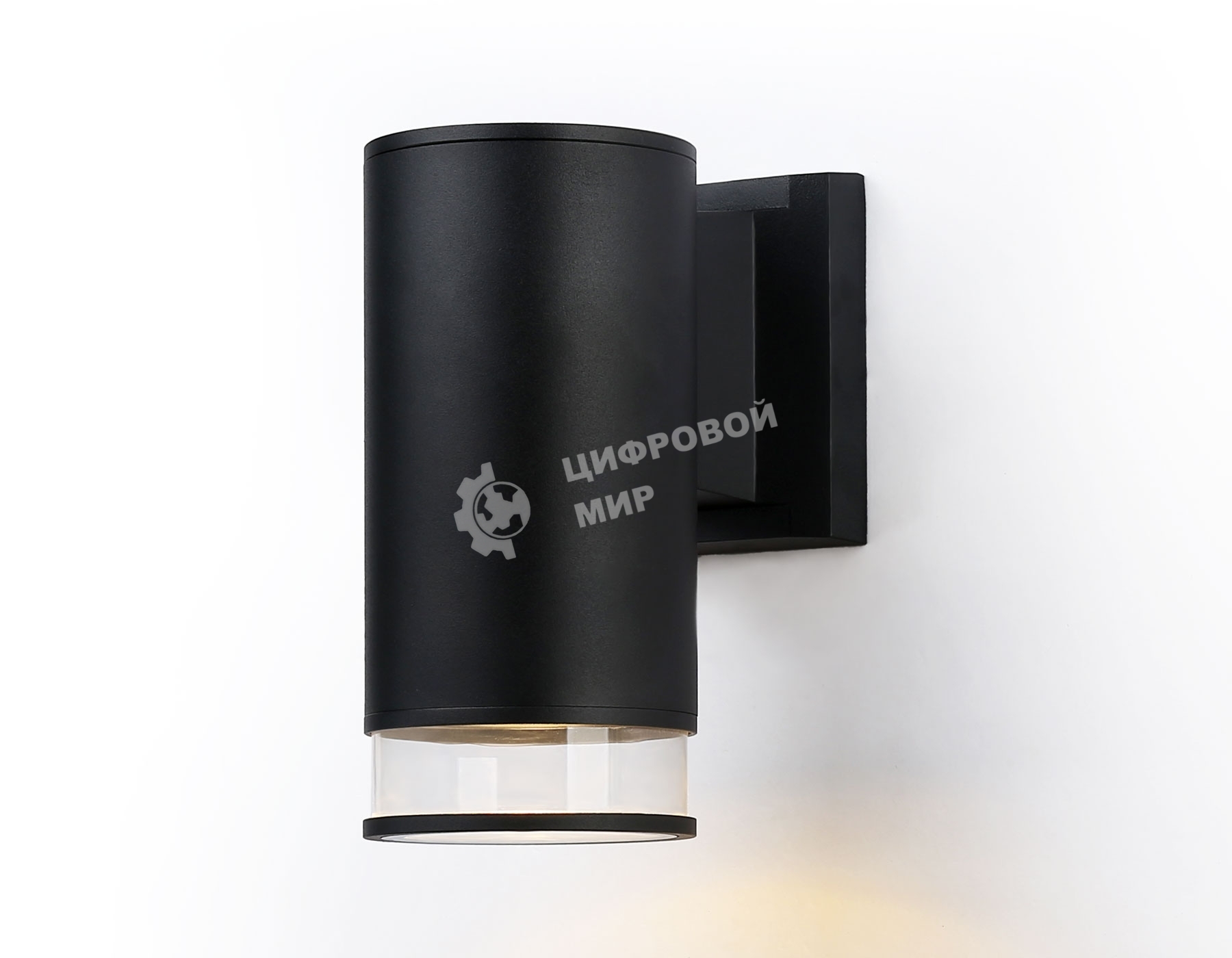 Светильник Ambrella light ST3819 BK/CL черный/прозрачный IP54 GU10 max 35W 187*90*160