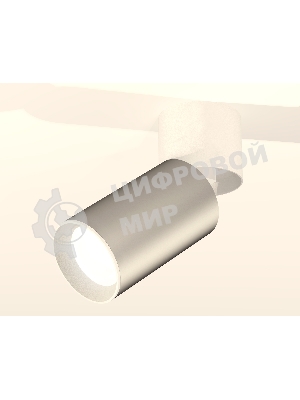 Светильник Ambrella Light XM6324030 SSL/WH/SWH серебро песок/белый/белый песок (A2220, C6324, N6101)