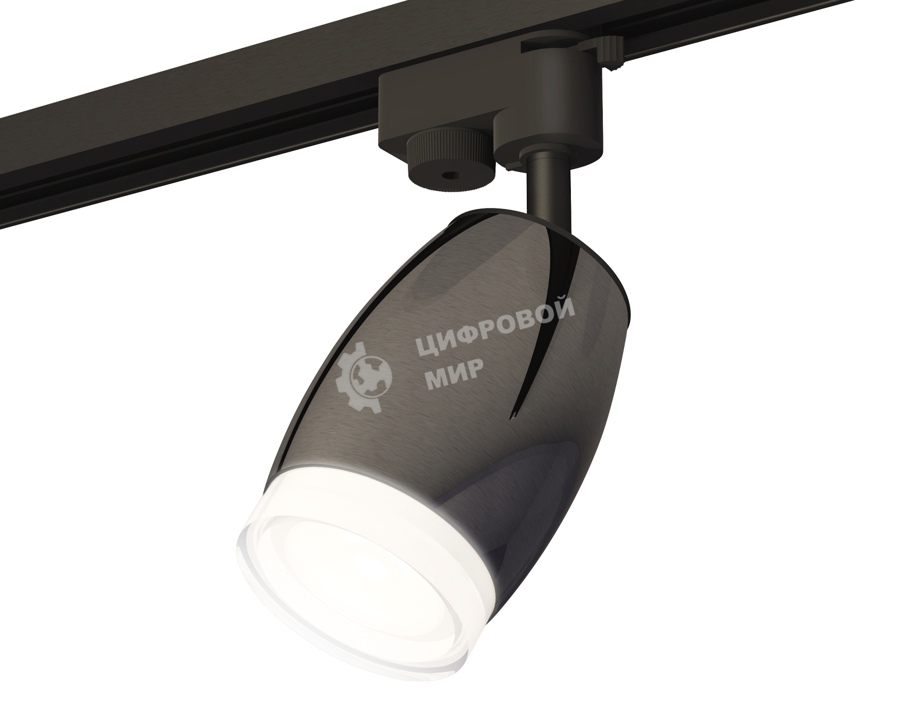 Светильник Ambrella light XT1123012 DCH/SBK/FR черный хром/черный песок/белый матовый MR16 GU5.3 (A2521, C1123, N7160)